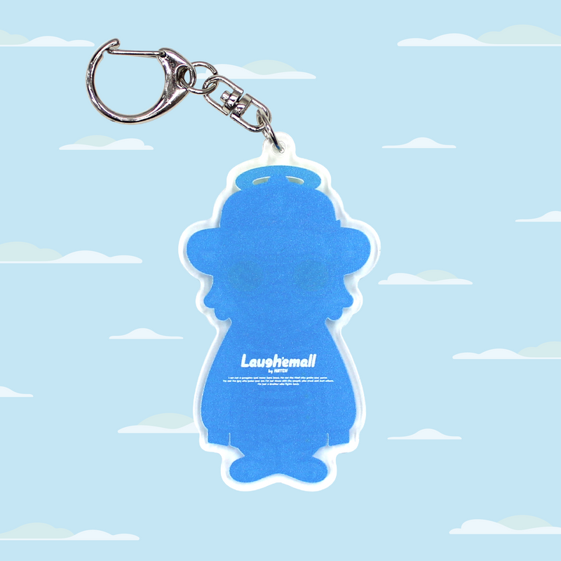 ACRYLIC KEYCHAIN - MORECUTE GELA(STRIPED)