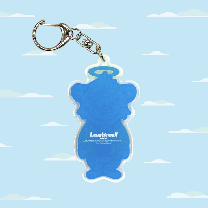 ACRYLIC KEYCHAIN - MORECUTE GELA(VARSITY)