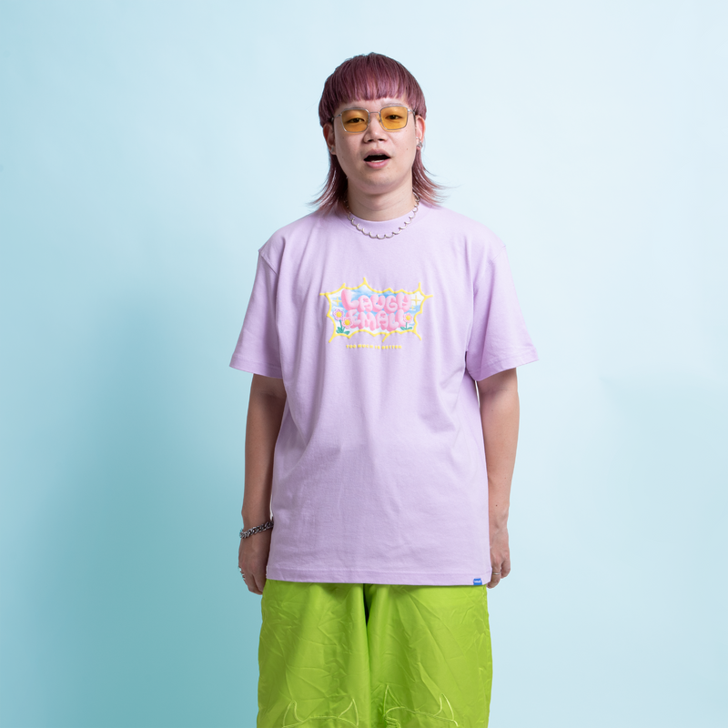 MOKO2 WINDOW SS TEE : LILAC