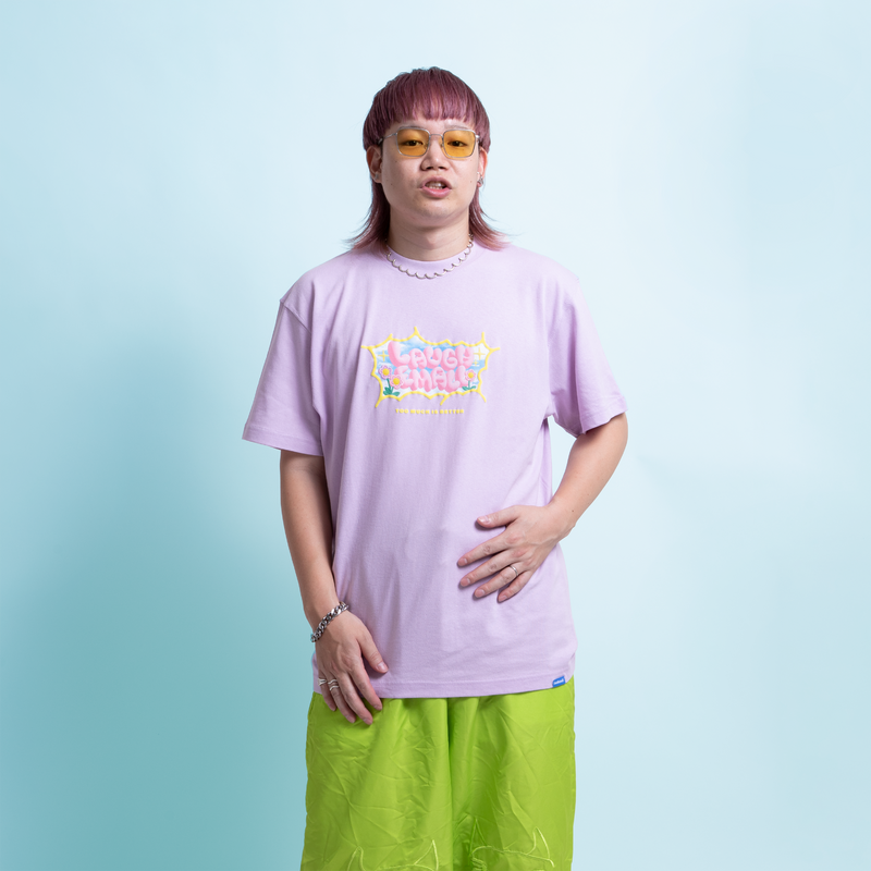 MOKO2 WINDOW SS TEE : LILAC