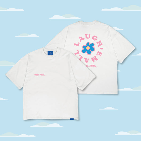 BLOOMIN SS Tee : white