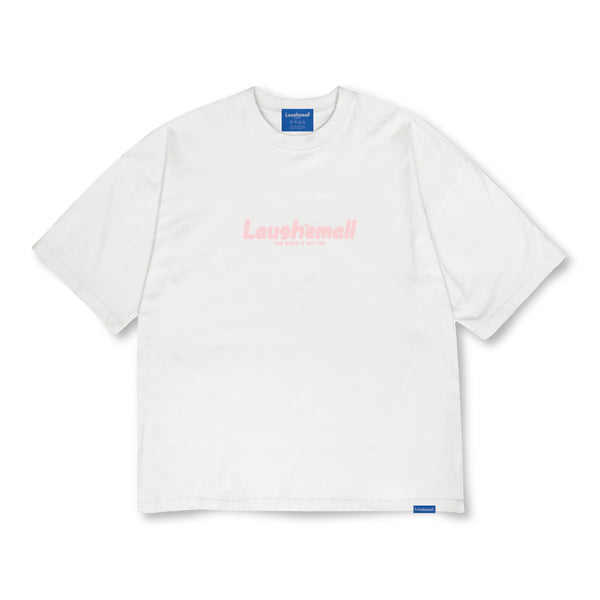 BASIC LOGO SS Tee : white