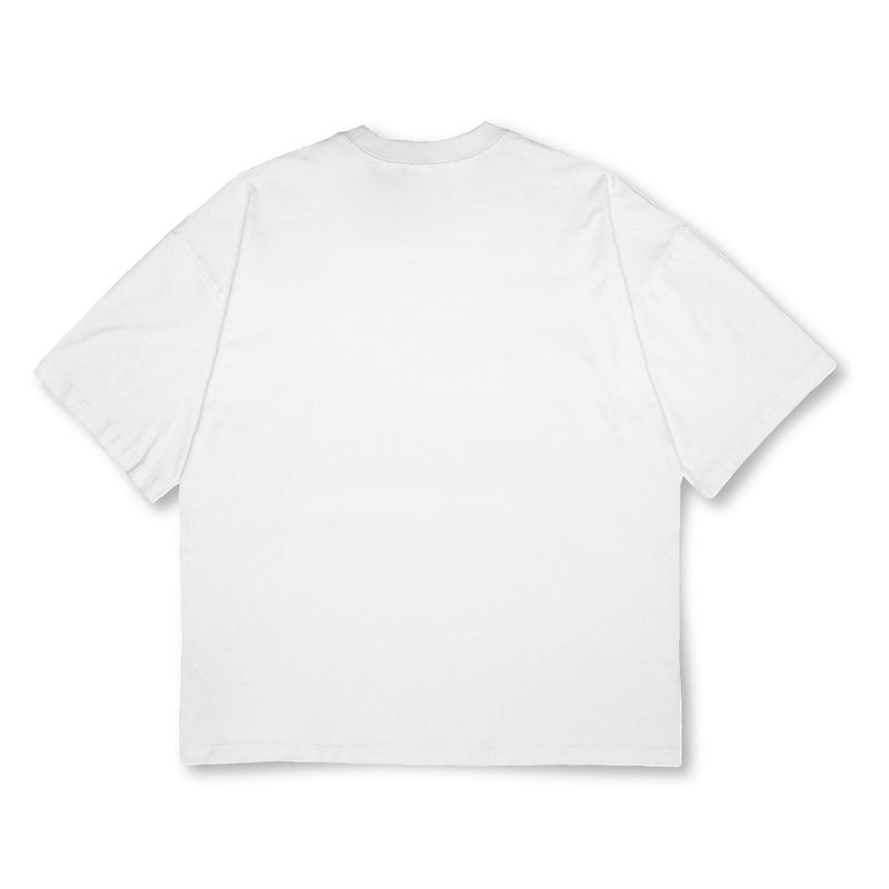 BASIC LOGO SS Tee : white