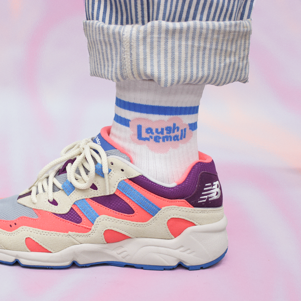 DREAMY LOGO SOCKS - TOY BLUE