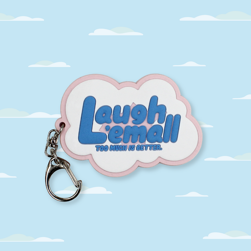 RUBBER KEYCHAIN - DREAMY LOGO