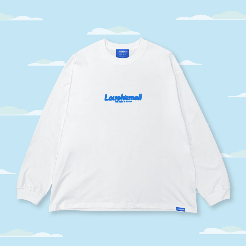BASIC LOGO L/S TEE - TOY BLUE
