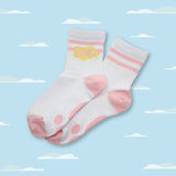 DREAMY LOGO SOCKS - PAW PINK